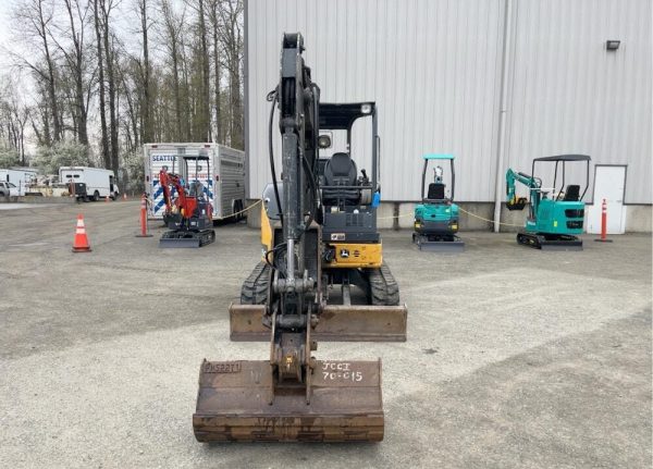 2013 John Deere 35G Minibagger Raupenbagger Baggerlader – Bild 7