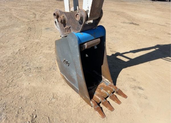 2018 John Deere 50G Minibagger Tieflöffel Dozer Aux Hyd Daumenlöffel – Bild 12