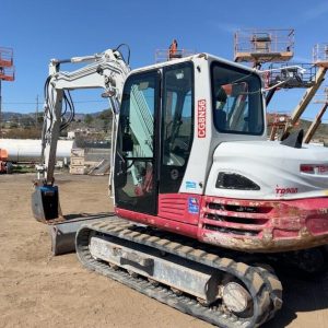 2016 Takeuchi TB290 Hydraulischer Minibagger Bagger Kabine Aux 18“