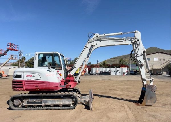 2018 John Deere 50G Minibagger Tieflöffel Dozer Aux Hyd Daumenlöffel – Bild 7