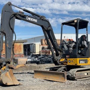 Minibagger John Deere 35G Hydraulischer Baggerblatt