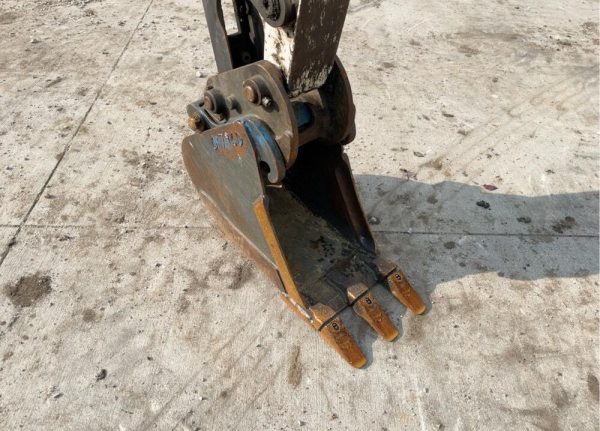 Minibagger Gummi Hydraulik 2018 Bobcat E35Schild Aux Diesel – Bild 12