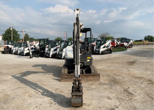 Minibagger Gummi Hydraulik 2018 Bobcat E35Schild Aux Diesel – Bild 8