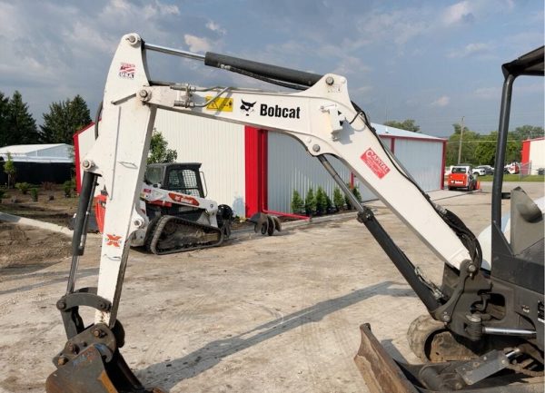 Minibagger Gummi Hydraulik 2018 Bobcat E35Schild Aux Diesel – Bild 10