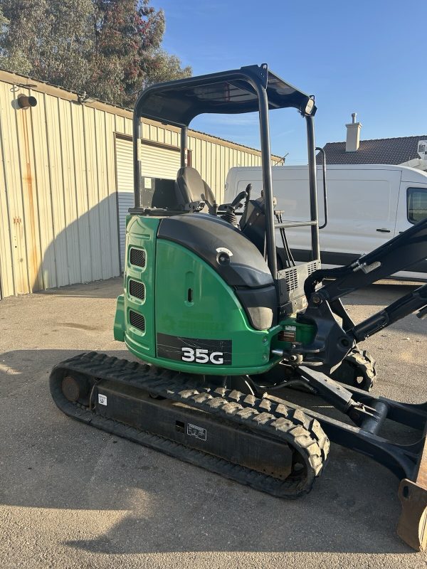 2018 John Deere 35G Mini-Hydraulikbagger – Bild 3