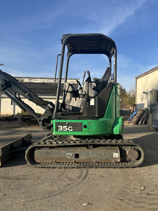 2018 John Deere 35G Mini-Hydraulikbagger