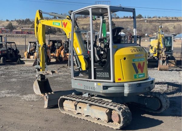2019 Wacker Neuson EZ36 Minibagger Gummiketten Baggerhydraulik – Bild 4