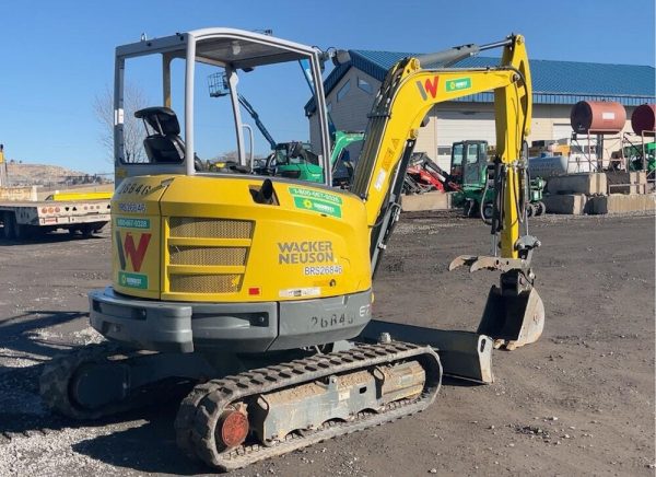 2019 Wacker Neuson EZ36 Minibagger Gummiketten Baggerhydraulik – Bild 5