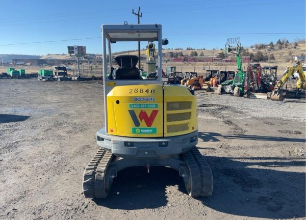 2019 Wacker Neuson EZ36 Minibagger Gummiketten Baggerhydraulik – Bild 9