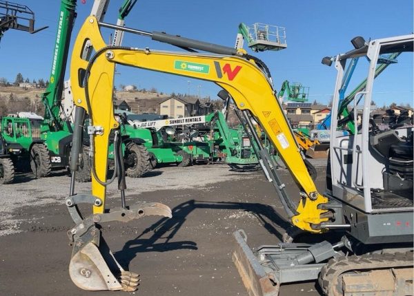 2019 Wacker Neuson EZ36 Minibagger Gummiketten Baggerhydraulik – Bild 10