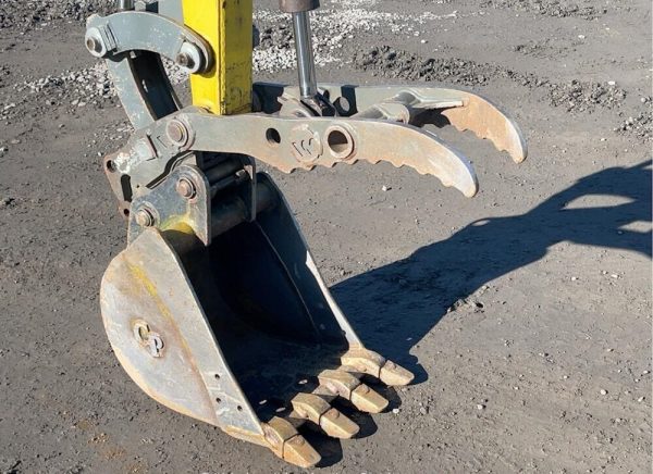 2019 Wacker Neuson EZ36 Minibagger Gummiketten Baggerhydraulik – Bild 12