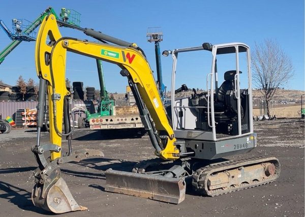 2019 Wacker Neuson EZ36 Minibagger Gummiketten Baggerhydraulik – Bild 2
