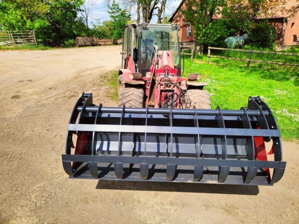 Silageschaufel Greifzange Euroaufnahme Silozange