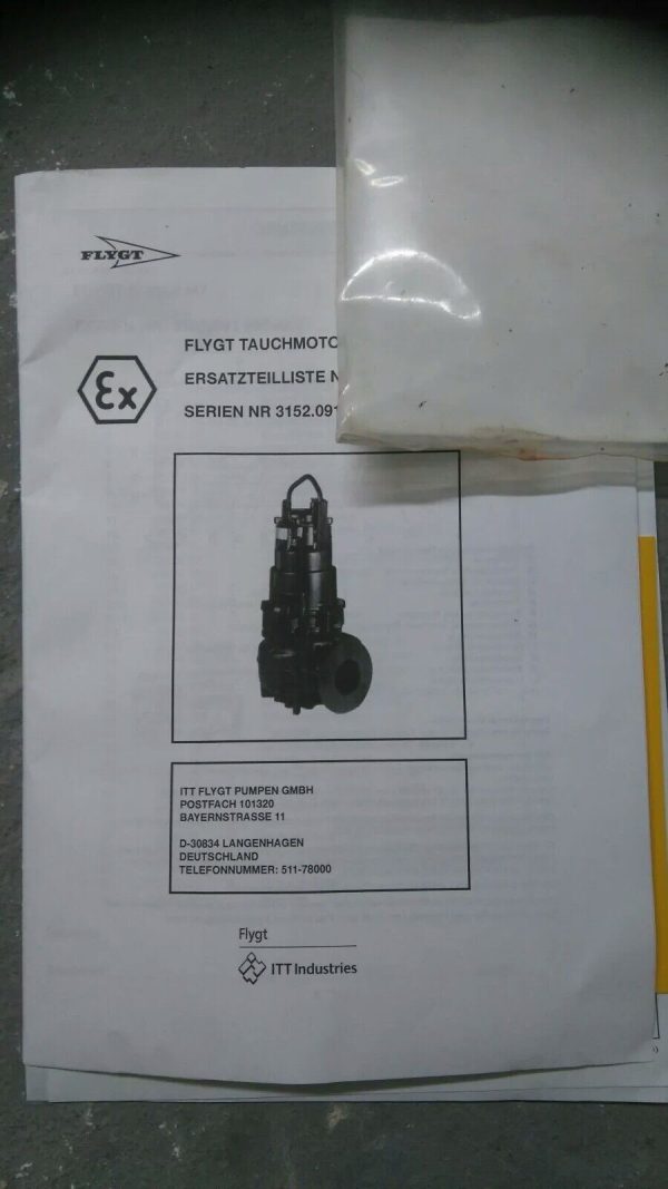 Tauchpumpe Güllepumpe 400V 13,5kw – Bild 3