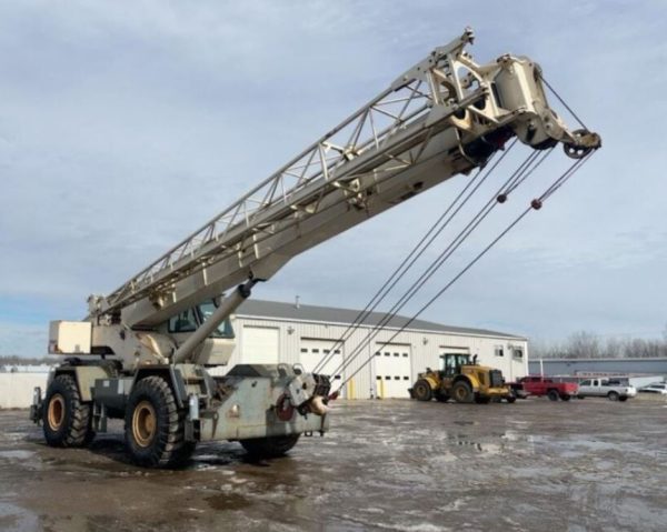 Terex RT-450 4WD 50-Tonnen 163' Rough Terrain Mobilkran Jib LMI Diesel – Bild 3
