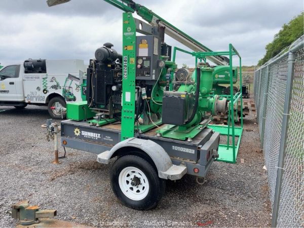 Druckwasserpumpe Saug Anhänger Duetz 2018 Atlas Copco PAS 150 6“ – Bild 9