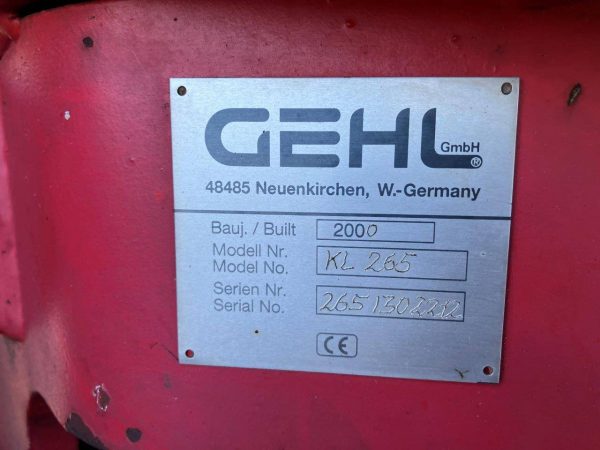 Radlader Gehlmax Bagger Bj 2000 Diesel – Bild 2
