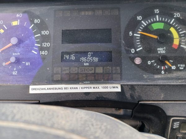 Mercedes LKW Kipper Atego 815 offener Kasten mit Palfinger PK6500 Kran Bj 2003 – Bild 9