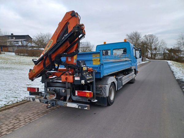 Mercedes LKW Kipper Atego 815 offener Kasten mit Palfinger PK6500 Kran Bj 2003