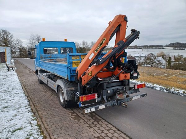 Mercedes LKW Kipper Atego 815 offener Kasten mit Palfinger PK6500 Kran Bj 2003 – Bild 6