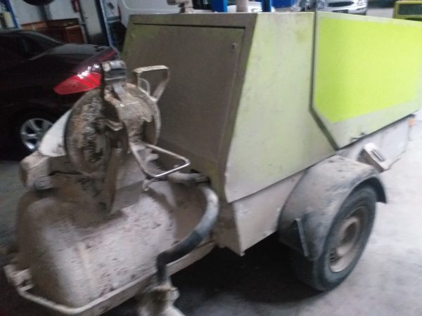 Estrichpumpe M 700 Putzmeister Mörtelpumpe – Bild 6